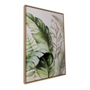 Elegant Greenery Right Palms Canvas 64x94  - Splosh