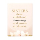 Elegant Greenery Sisters Ceramic Magnet - Splosh