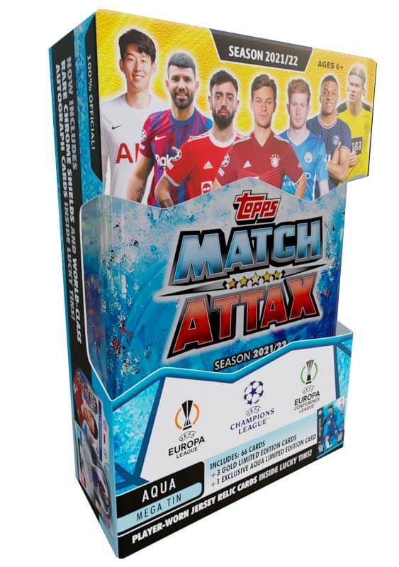 MATCH ATTAX - UEFA Champions League 2021/2022 Edition Mega Tin
