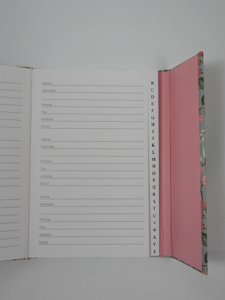 A5 Address Book - Birds and Berries - Ozcorp Contents