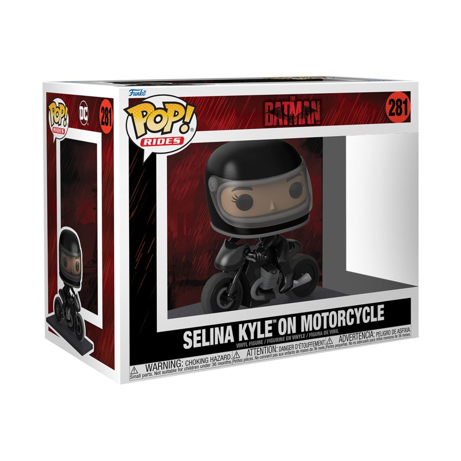 The Batman - Selina Kyle on Motorcycle Pop! Vinyl Ride