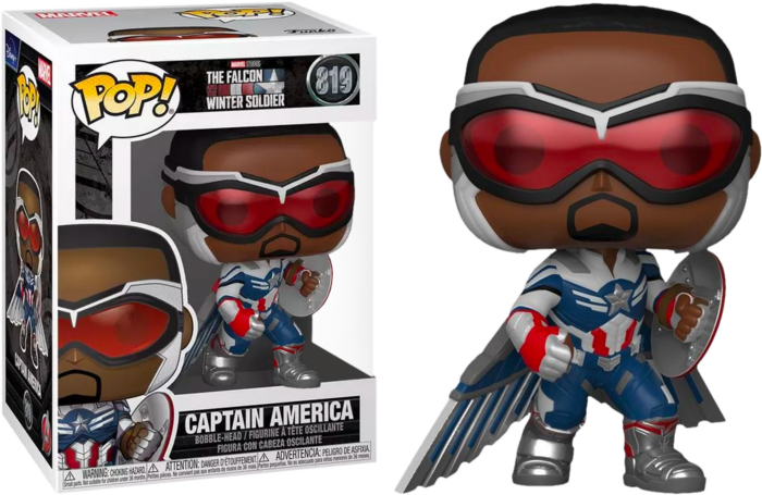 The Falcon and the Winter Soldier - Captain America Pose US Exclusive Pop! Vinyl
