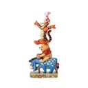 Disney Traditions by Jim Shore - 25.5cm/8.1" Eeyore, Pooh, Tigger and Piglet - Built By Friendship