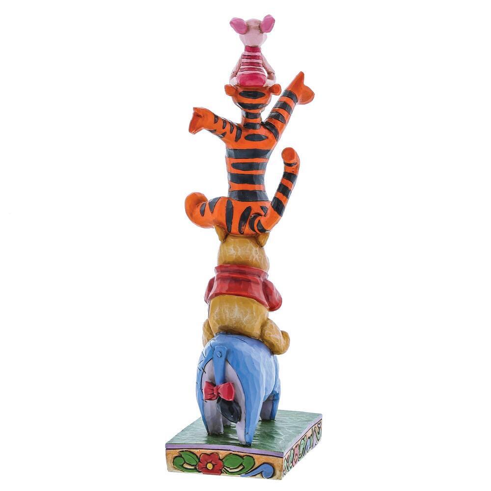 Disney Traditions by Jim Shore - 25.5cm/8.1" Eeyore, Pooh, Tigger and Piglet - Built By Friendship