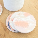 Fleur Bottlebrush Ceramic Coaster - Splosh