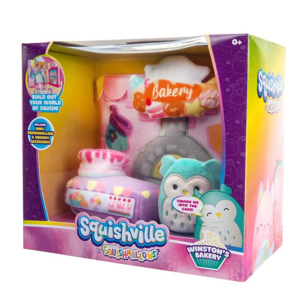 Squishmallows-Squishville-Medium-Soft-Playset-Winston's-Bakery