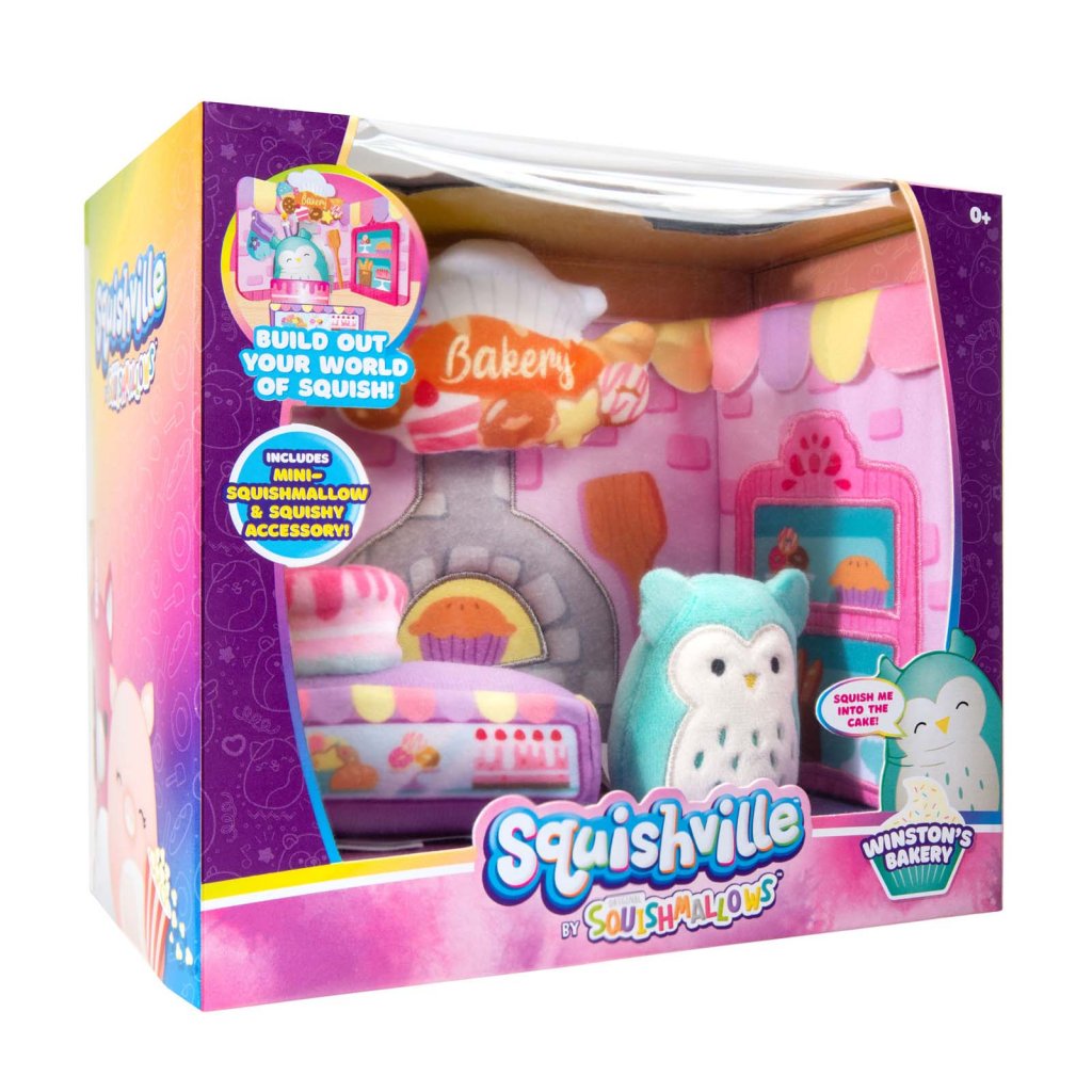 Squishmallows-Squishville-Medium-Soft-Playset-Winston's-Bakery