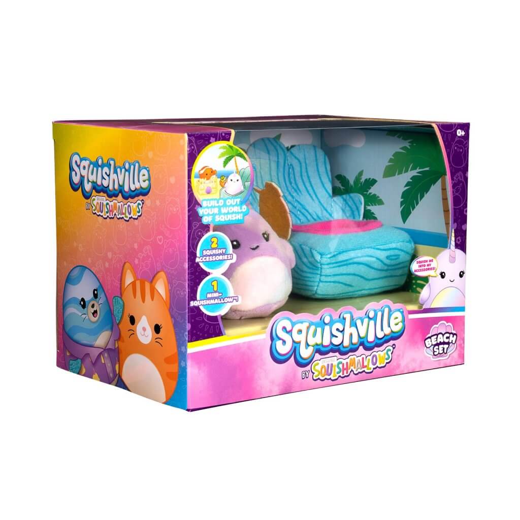 Squishmallows-Squishville-Accessory-Set-Beach-Set