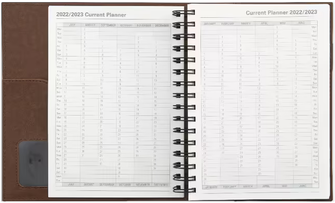 Collins-Vanessa-A5-DTP-Tan-Financial-Year-Diary-2022/23