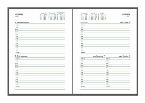 Collins-A5-2-DTP-Black-Financial-Year-Diary-2022/23