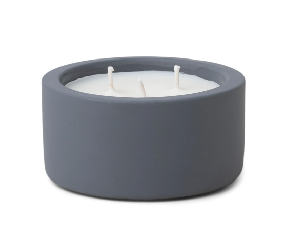 Concrete Soy-Wax Candle 7 Oz. - Leather And Vanilla - Gentlemen's Hardware