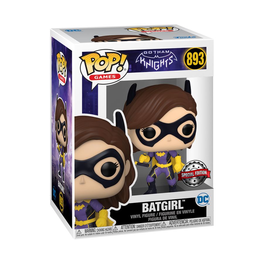 Gotham Knights - Batgirl Purple Glow US Exclusive Pop! Vinyl [RS]