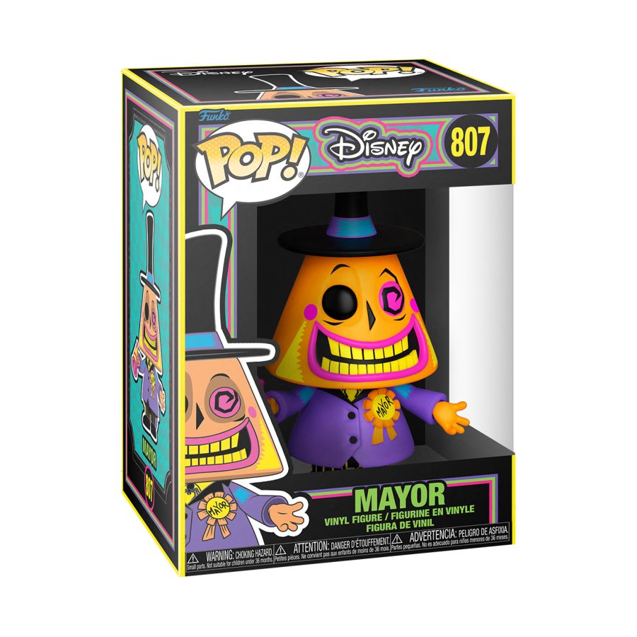 The Nightmare Before Christmas - Mayor Black Light Pop! Vinyl