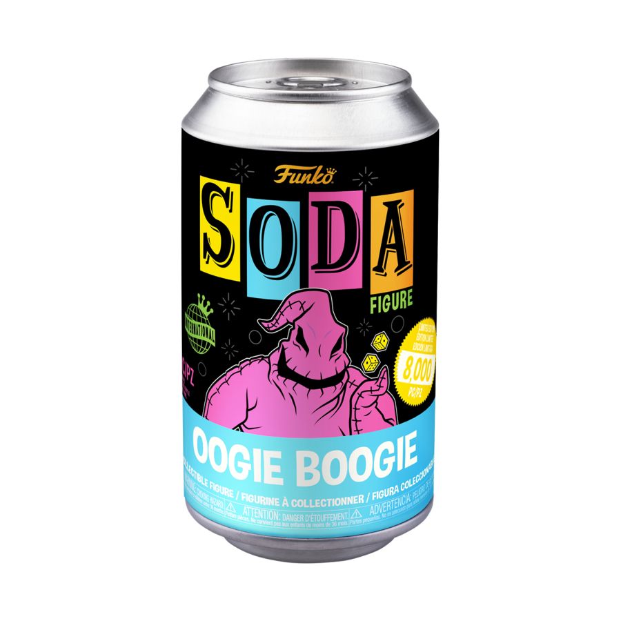 The Nightmare Before Christmas - Oogie Boogie Black Light (with chase) Vinyl Soda