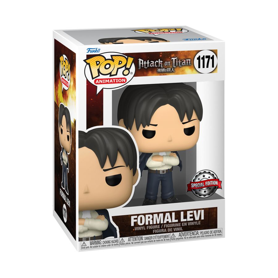 Attack on Titan - Formal Levi US Exclusive Pop! Vinyl [RS]