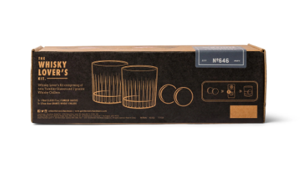 Cocktail Tumbler & Whiskey Stones Set - Gentlemen's Hardware