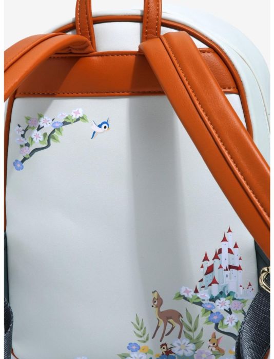 Disney - Snow White Floral Mini Backpack - Loungefly