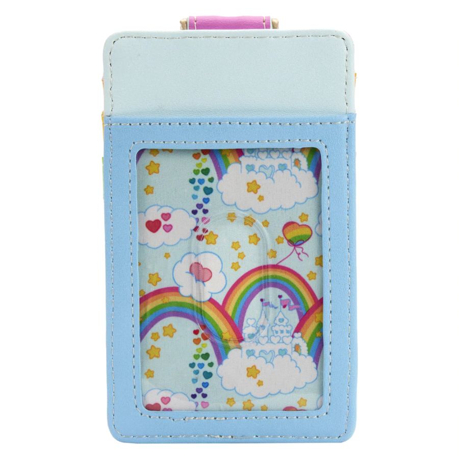 Loungefly Care Bears - Rainbow Swing Card Holder