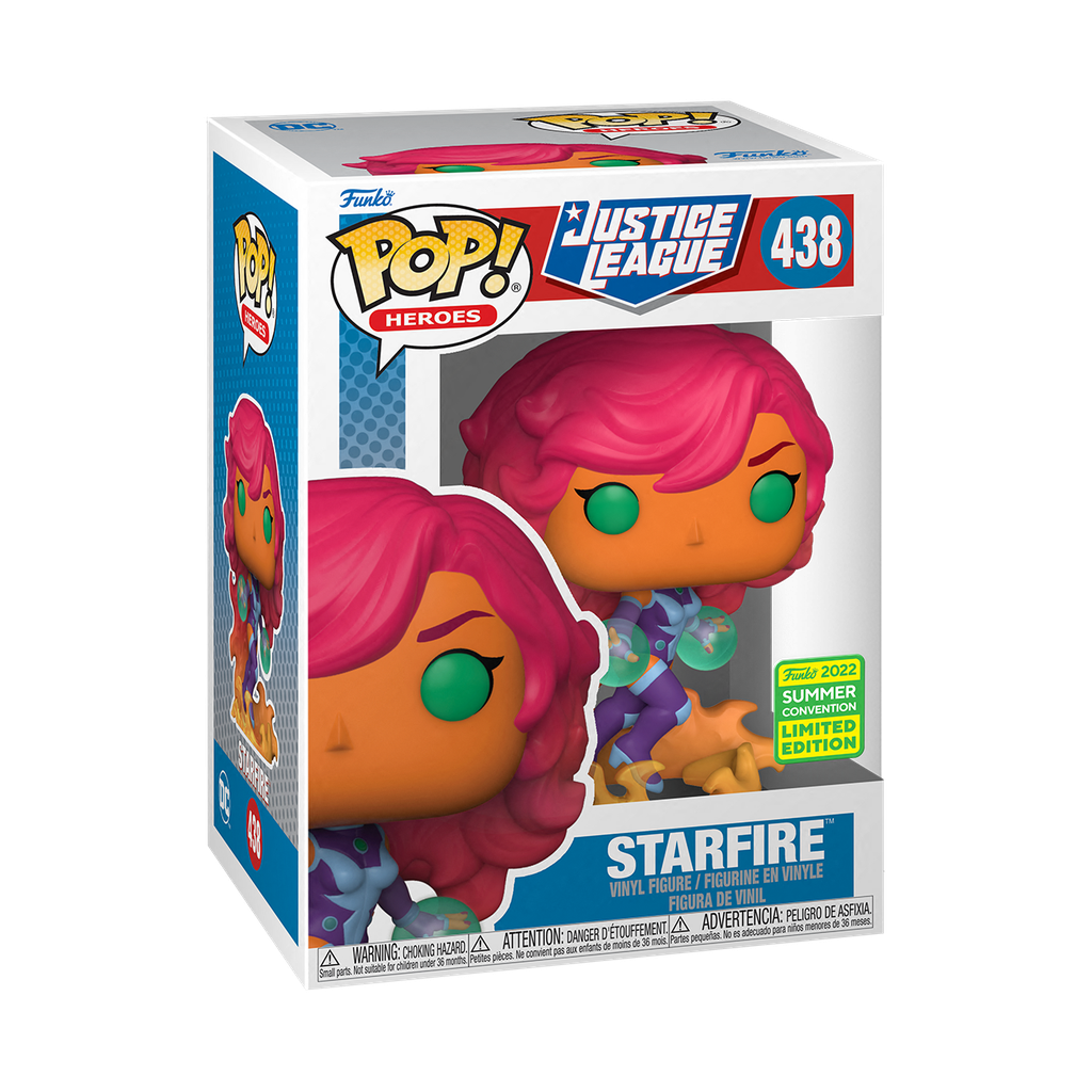 JL (comics) - Starfire SDCC 2022 Funko Pop! Vinyl Figure RS