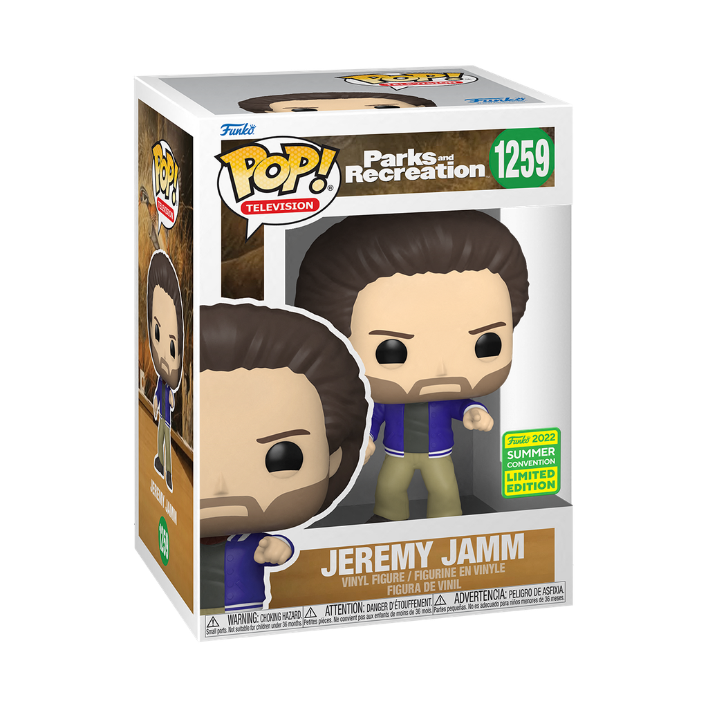 Parks & Recreation - Jeremy Jamm SDCC 2022 Funko Pop! Vinyl Figure RS