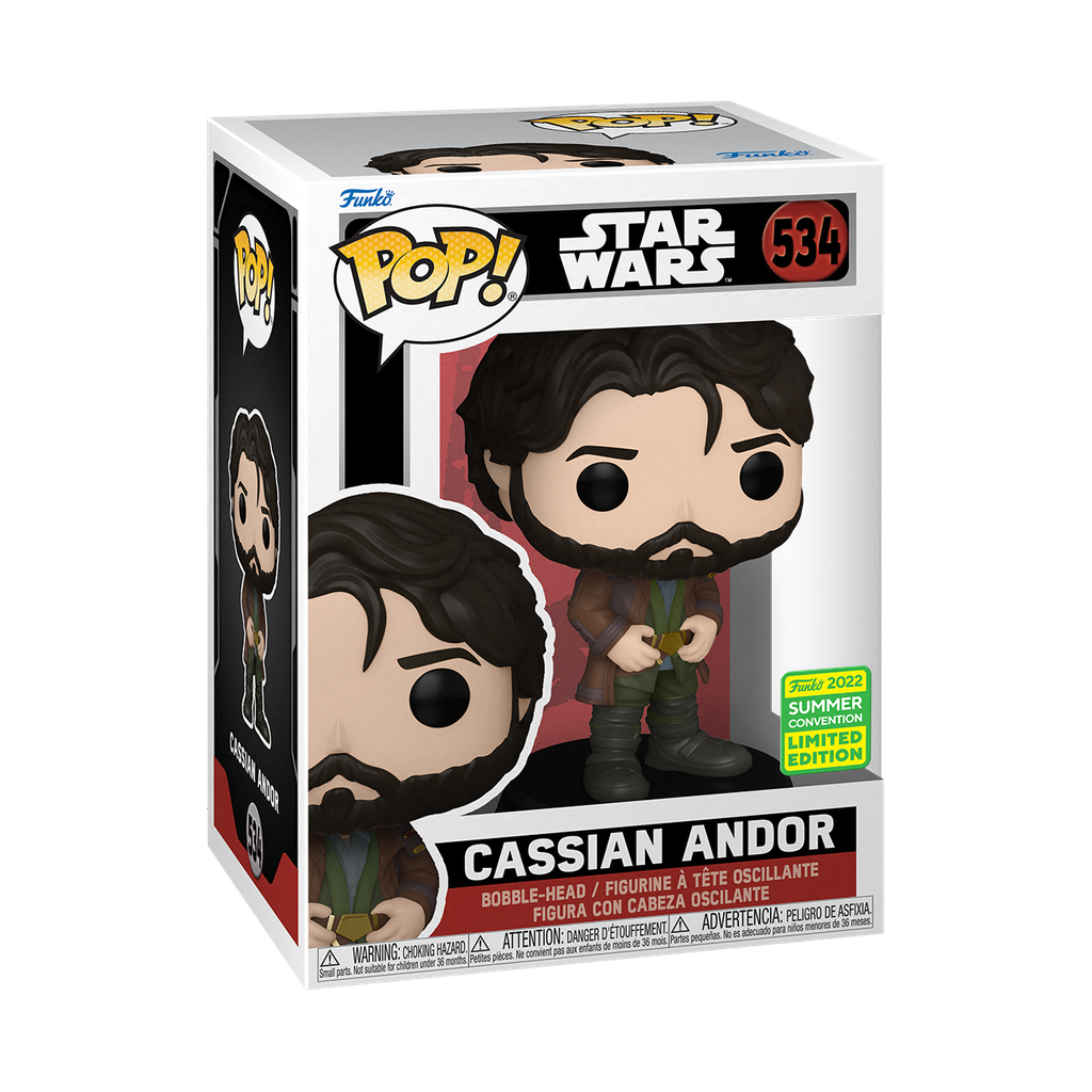 Star Wars: Andor - Cassian Andor SDCC 2022 Funko Pop! Vinyl Figure RS