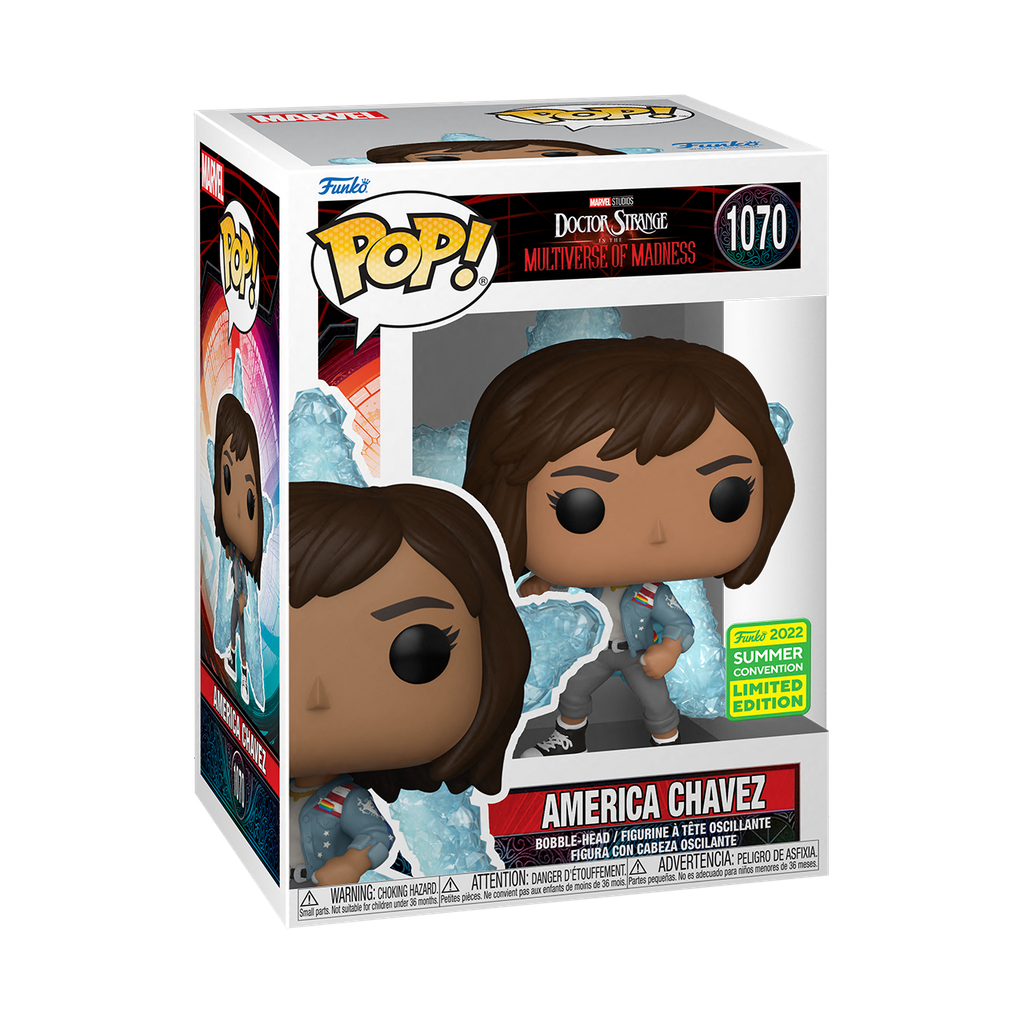 Dr Strange 2 - America Chavez SDCC 2022 Funko Pop! Vinyl Figure RS