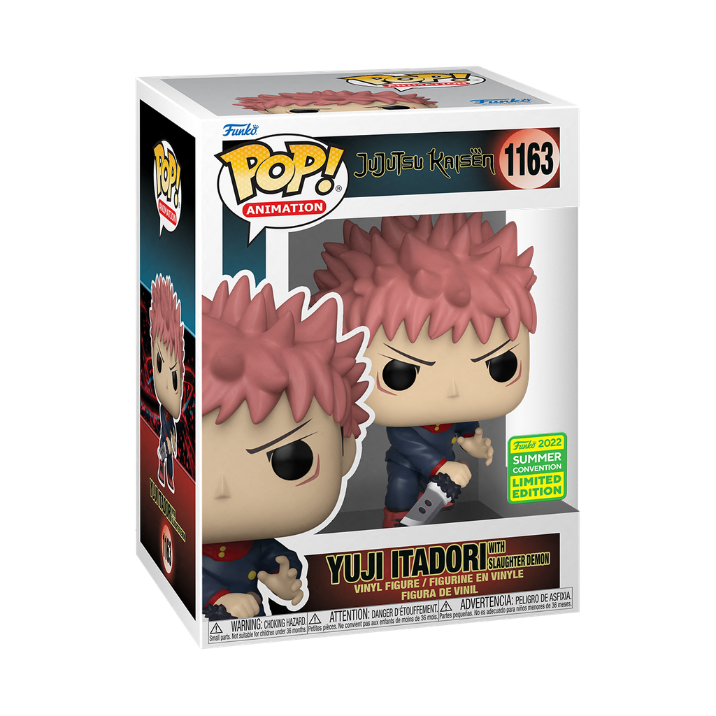 Jujutsu Kaisen - Yuji Itadori w/Knife SDCC 2022 Funko Pop! Vinyl Figure RS