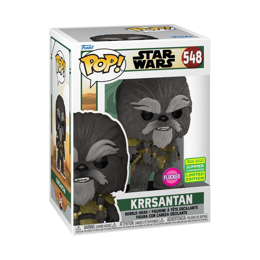 Star Wars - Krrsantan Flocked SDCC 2022 Funko Pop! Vinyl Figure [RS]