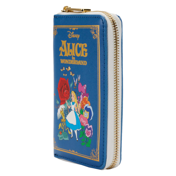 Alice in Wonderland - Book Zip Purse - Loungefly