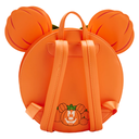 Disney - Minnie Pumpkin Glow In The Dark Face Mini Backpack - Loungefly