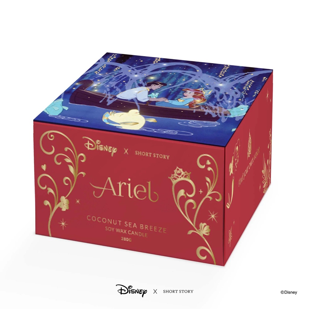Disney x Short Story - Disney Candle Ariel & Eric