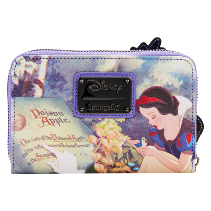 LOUWDWA2177-Snow-White-1937-Evil-Queen-Apple-Zip-Purse-Loungefly