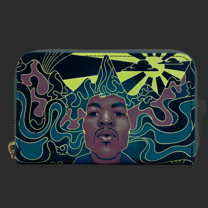 LOUJHWA0001-Jimi-Hendrix-Psychadelic-Landscape-Glow-In-The-Dark-Zip-Purse-Loungefly