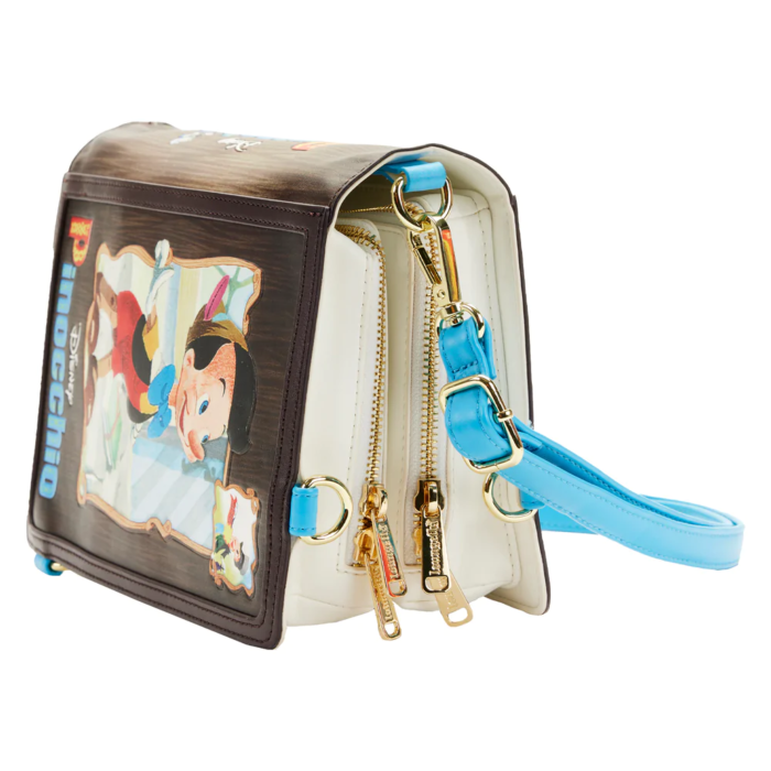 Pinocchio (1940) - Book Convertible Crossbody Bag - Loungefly