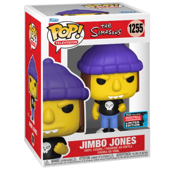 The Simpsons – Jimbo Jones NYCC 2022 Funko Pop! Vinyl