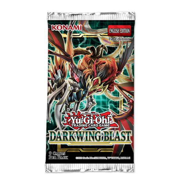 Yu-Gi-Oh - Darkwing Blast 9 Card Booster