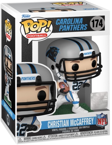 FUN65689-NFL-Football-Carolina-Panthers-Christian-McCaffrey-Away-Uniform-Funko-Pop-Vinyl-Figure