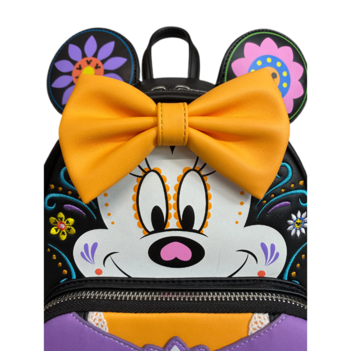 LOUWDBK2425-Disney-Minnie-Sugar-Skull-Mini-Backpack-Loungefly