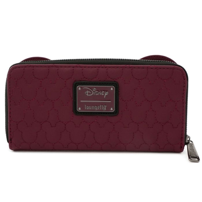 Disney - Minnie Mouse Maroon Quilted Purse - Loungefly