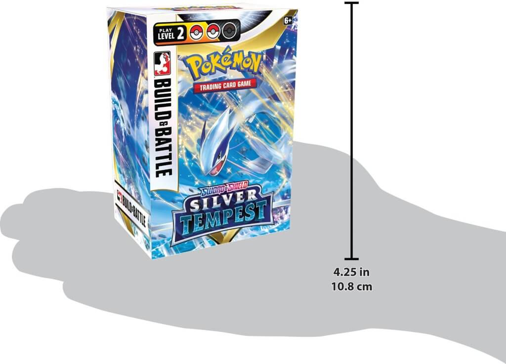 Pokémon TCG Sword and Shield 12- Silver Tempest Build & Battle Box