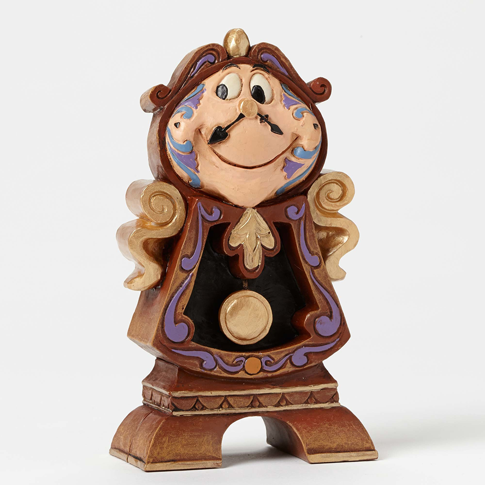 Disney-Traditions-Beauty-&-The-Beast-Cogsworth-Keeping-Watch-Figurine
