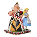 Disney-Traditions-Alice-In-Wonderland-&-Queen-Of-Hearts-Chaos-And-Curiosity-Figurine