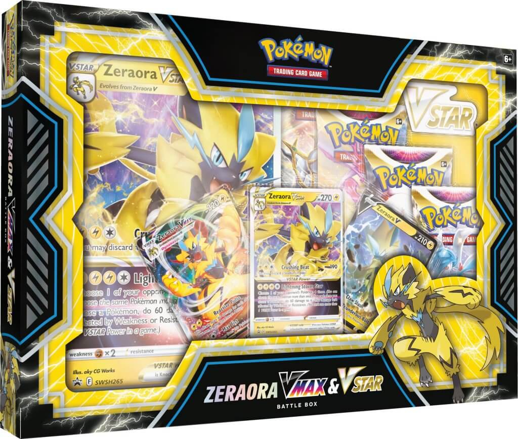 Pokémon TCG Deoxys/Zeraora VMAX & VSTAR Battle Box