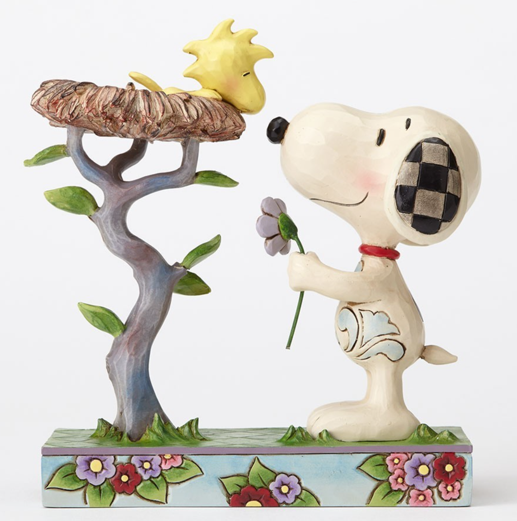 Peanuts-by-Jim-Shore-Nest-Warming-Gift-Snoopy-With-Woodstock-In-Nest