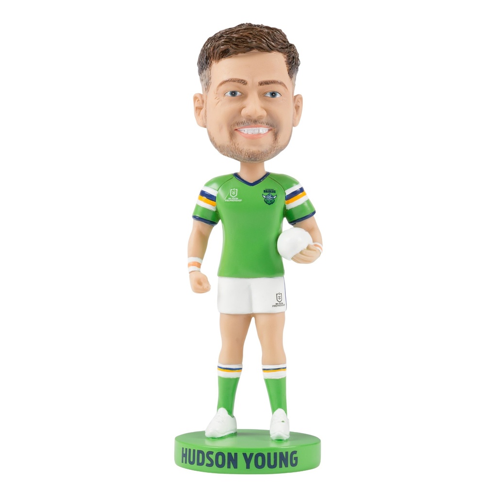 NRL Canberra Raiders Hudson Young Bobblehead