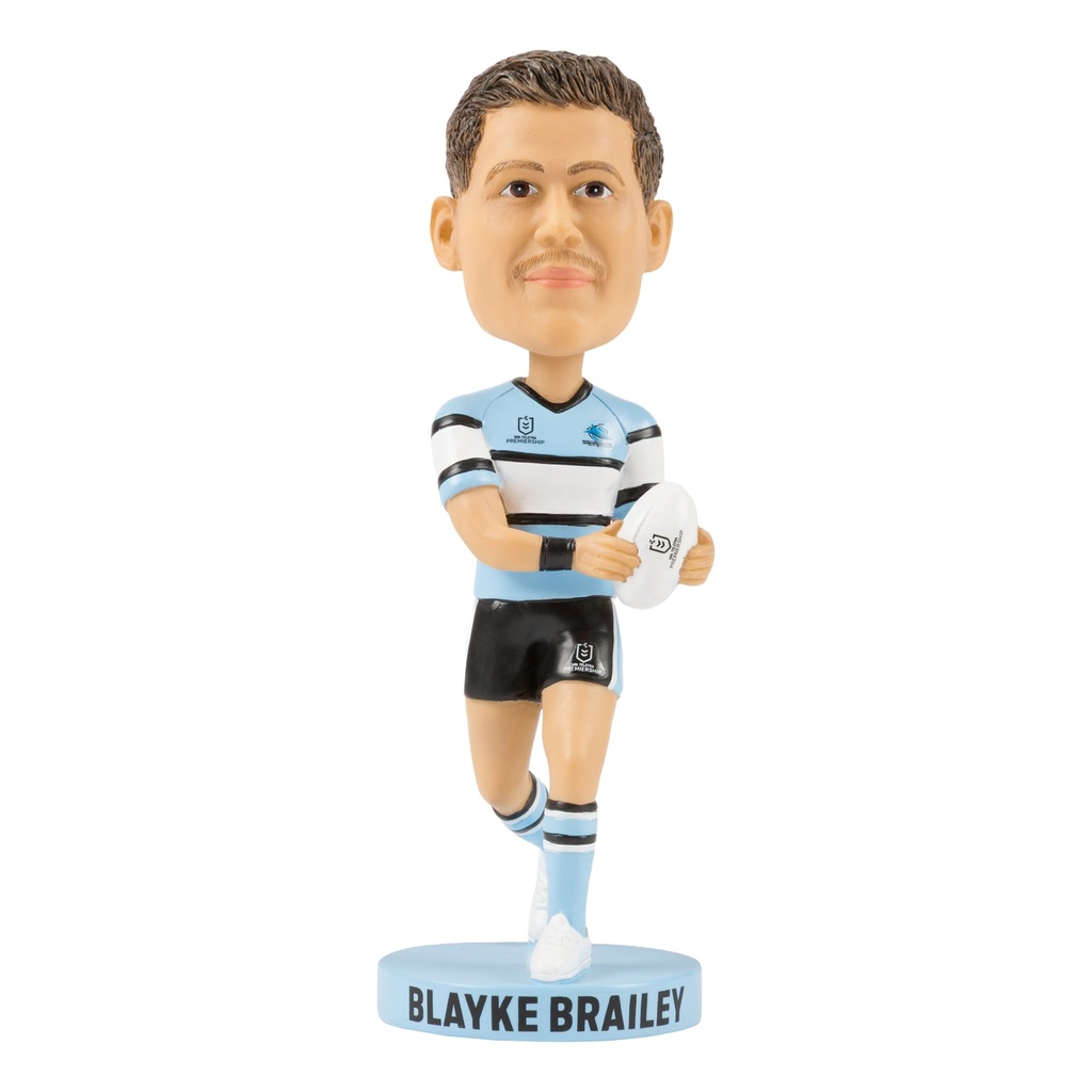 NRL Cronulla-Sutherland Sharks Blayke Brailey Bobblehead