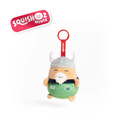 NRL Canberra Raiders SquishOz Mascot - Viko the Viking Minee Clip