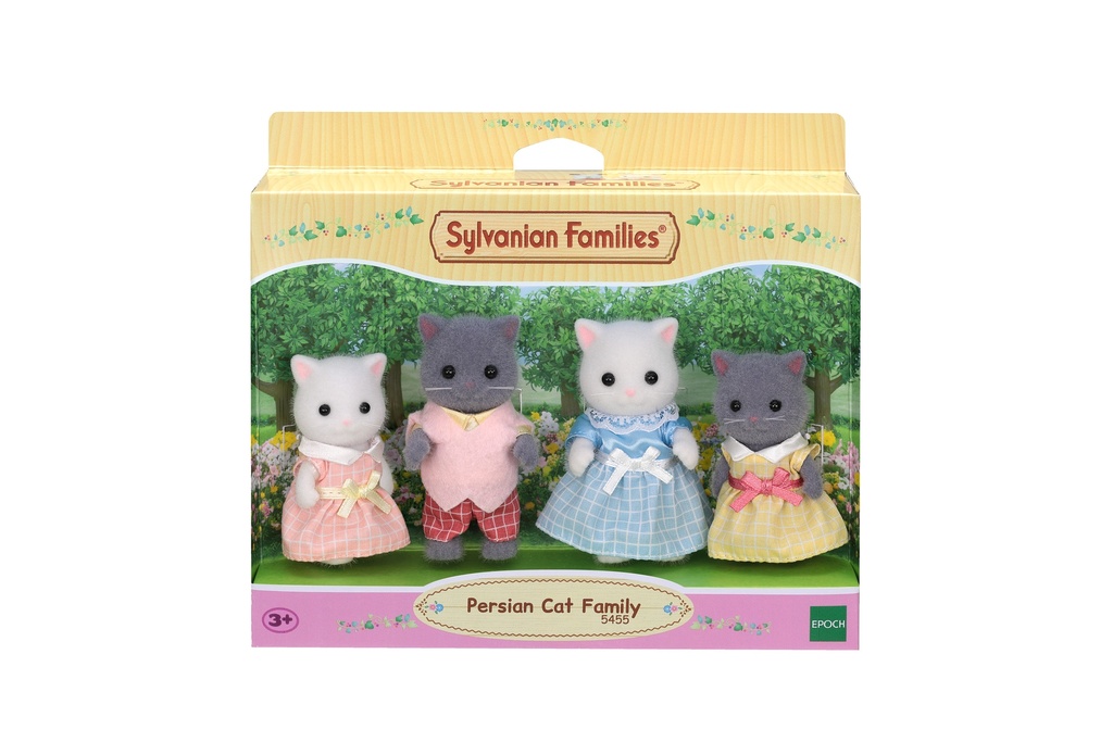 Sylvanian Families - Persian Cat Family