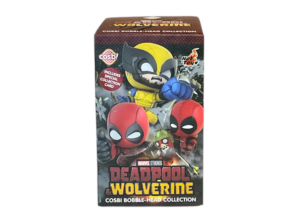 Hot Toys x Marvel Deadpool & Wolverine Cosbi Bobble-Head Collection Blind Box