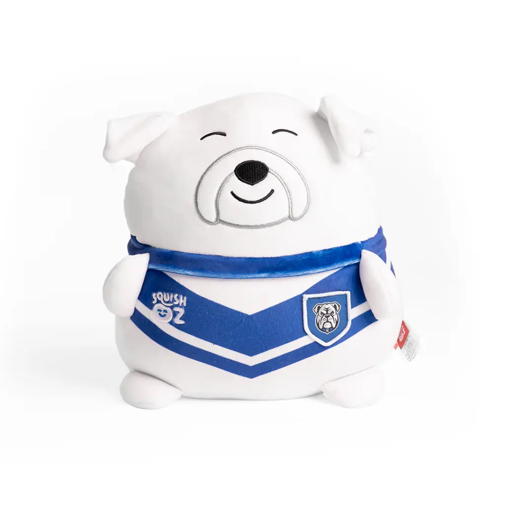 NRL Canterbury-Bankstown Bulldogs SquishOz Mascot - Bruto the Bulldog